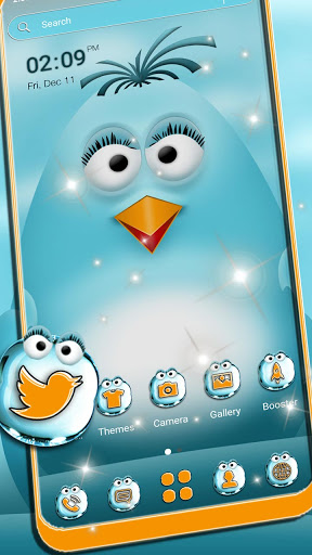 Android application Cartoon Penguin Theme screenshort