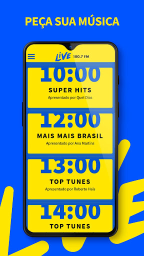 Rádio Live 100.7 Fm Screen 3