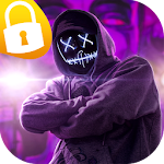 Cover Image of Download Mask Anonymous Lock Screen  APK