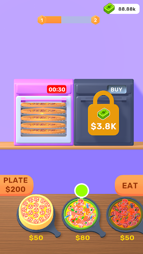 Android application Pizza Chef screenshort