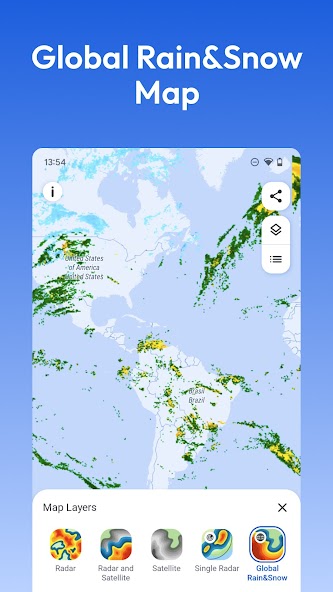 Weather Radar RainViewer banner