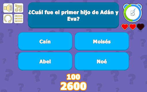 Android application Juego Bíblico screenshort
