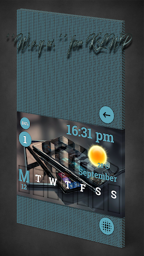 Android application "W.c.y.w." for KLWP screenshort