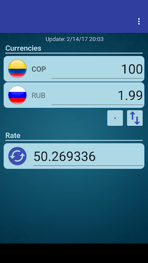 Russian Ruble x Colombian Peso Screen 2