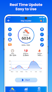 Pedometer App - Step Counter