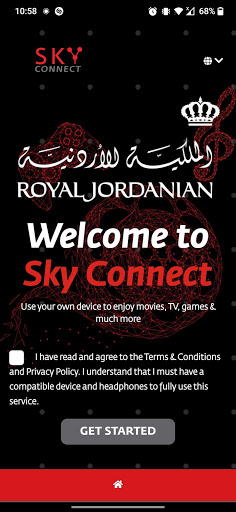 RJ Sky Connect Screen 2