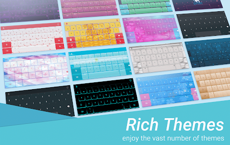 Blue Space FREE Keyboard Theme 6