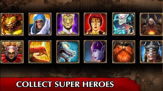 Legendary Heroes MOBA Offline - Strategy RPG Screenshot