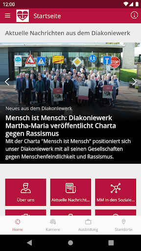 Android application mein Martha-Maria screenshort