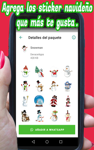 WAStickerApps Christmas Sticke Screen 2
