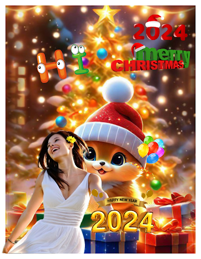 Happy New Year 2024 Greetings Screen 3