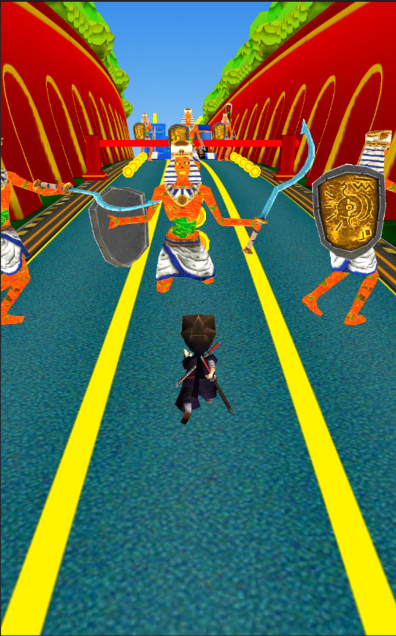 Android application Run Subway Ninja screenshort