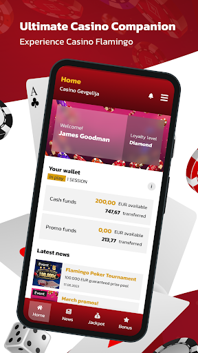 Android application Casino Flamingo screenshort