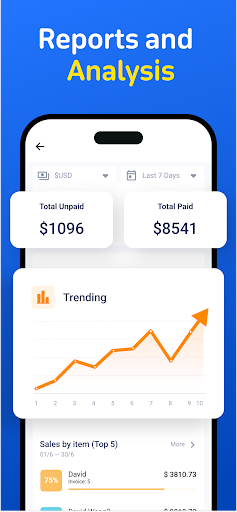 Screenshot of Invoice Maker App - InvoiceNow