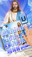 screenshot of Holy Jesus Keyboard Theme