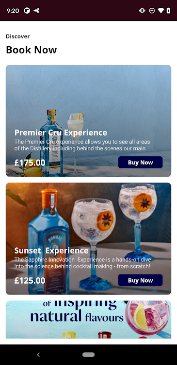 Bombay Sapphire Experiences - 1.0.1 - (Android)