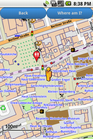 Frankfurt Amenities Map