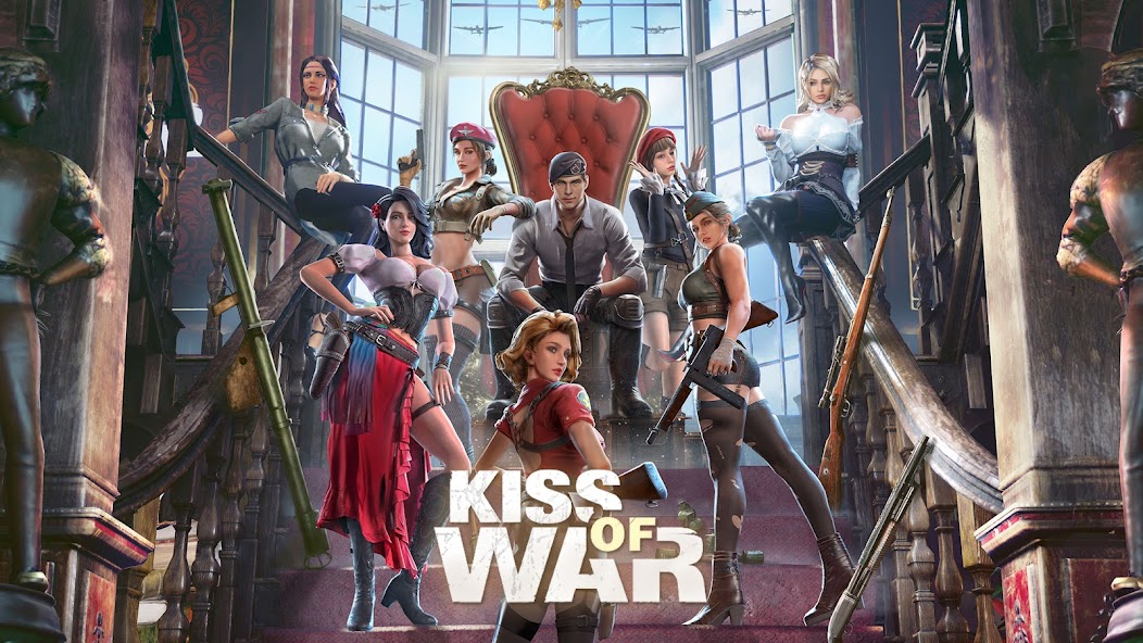 Kiss of War 1.130.0 APK + Mod (Unlimited money) para Android