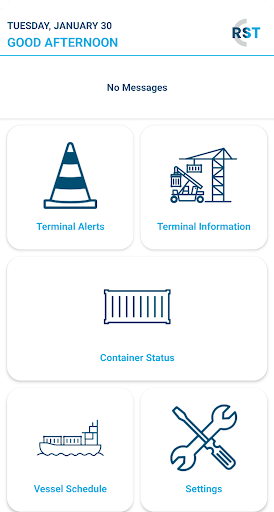 Android application RST Connect screenshort