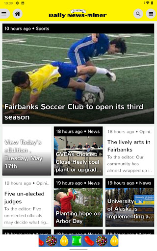 Android application Fairbanks Daily News-Miner screenshort