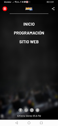 Fiesta Stereo 95.8 FM Screen 3