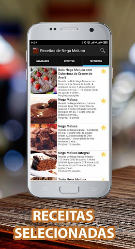 Receitas de Nega Maluca Screen 2