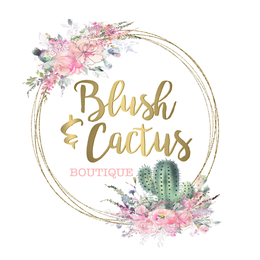 Blush & Cactus logo