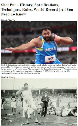 How to Play Shot Put Screen 2