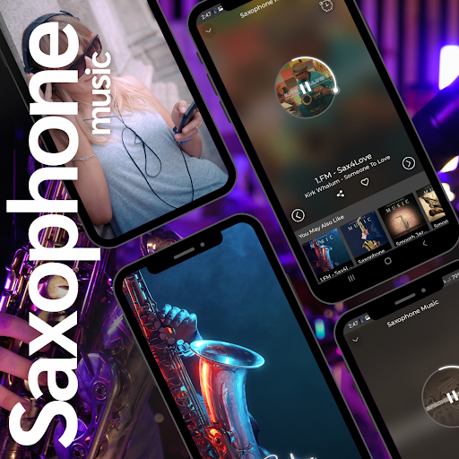 Screenshot of Saxophone Music App