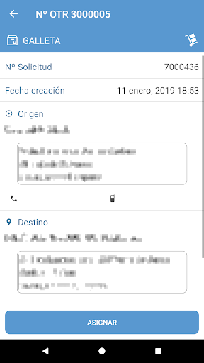 Fama Órdenes Traslado Residuos Screen 3
