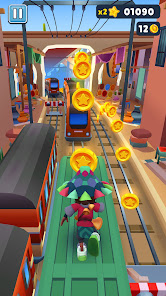 Subway Surfers Mod APK 3.27.1 (Unlock characters, Unlimited money & coins) poster-1