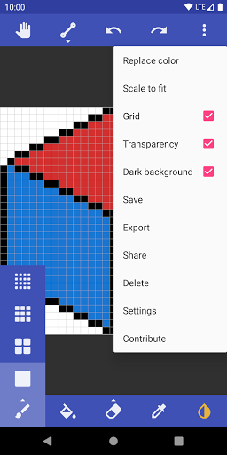 Pixel art and texture editor Screenshot 2 - AppWisp.com