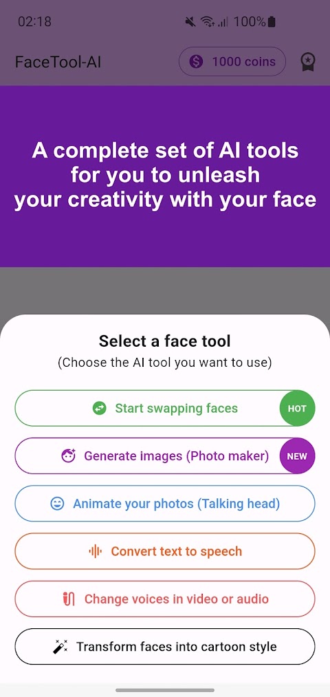 FaceTool: Face Swap & Generateのおすすめ画像1