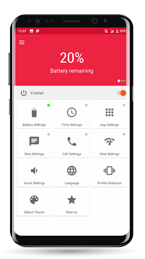 Android application Smart Announcer:Call & Battery screenshort