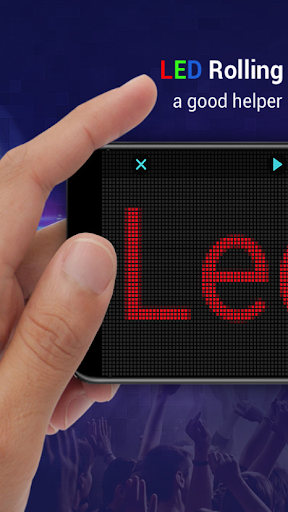 Android application Blinking LED banner screenshort