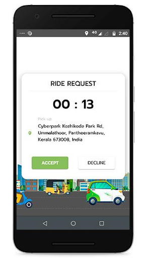 e-yana Driver Screen 2