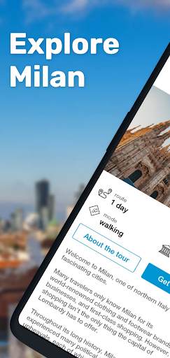 Android application Milan Travel Guide & Map screenshort