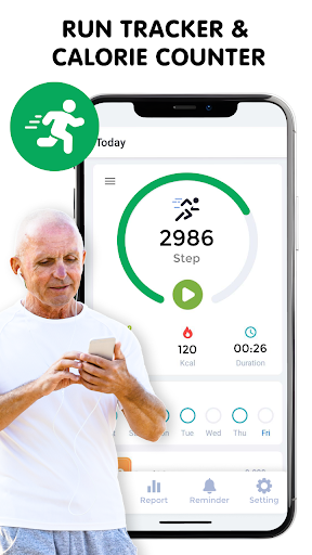 Step Counter - Pedometer Track Screen 2