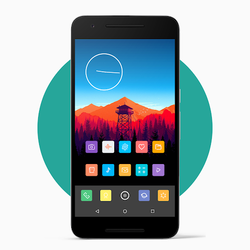 Screenshot of Omega - Icon Pack