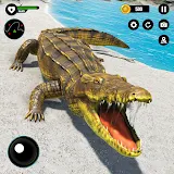 Crocodile Attack Animal games icon