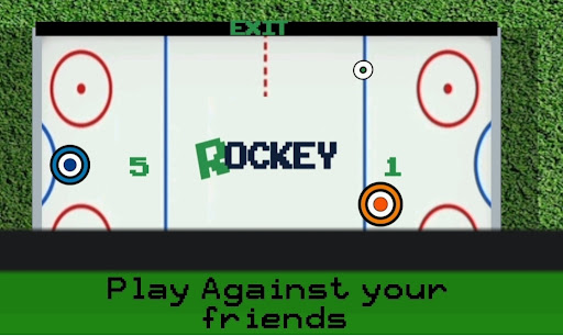Rockey Air Hockey screenshot 0