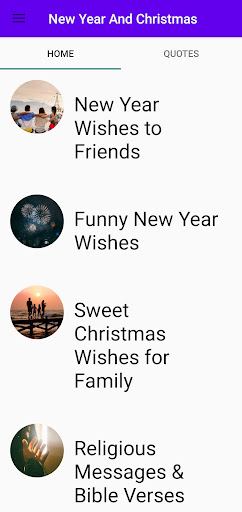 New Year And Christmas Quotes Screen 3
