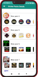 Happy New Year 2024 Stickers – Applications sur Google Play