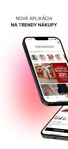 Android application Topankovo.sk – móda & nákupy screenshort