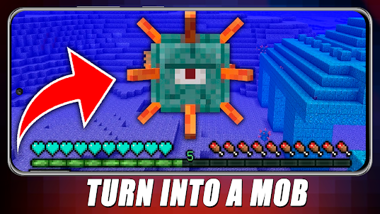 Be a mob mods for Minecraft PE