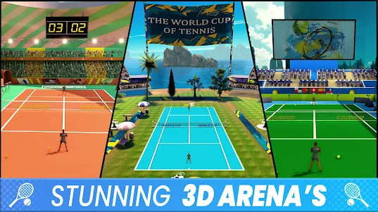 Tennis Court World Sports Game