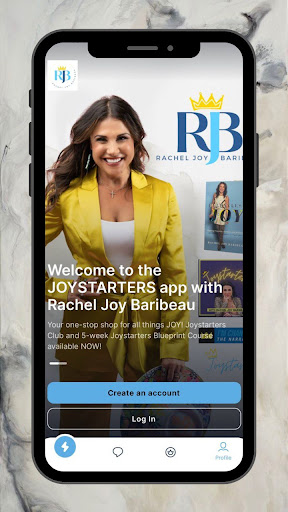 Android application Joystarters by Rachel Baribeau screenshort