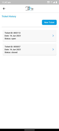 RailWire Subscriber Screen 3
