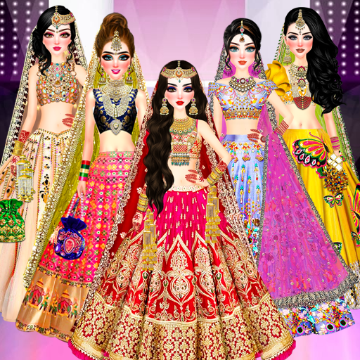 DIY Makeup Doll Dress up Game logo