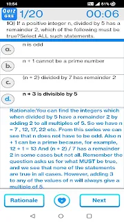 GRE Exam Preparation
